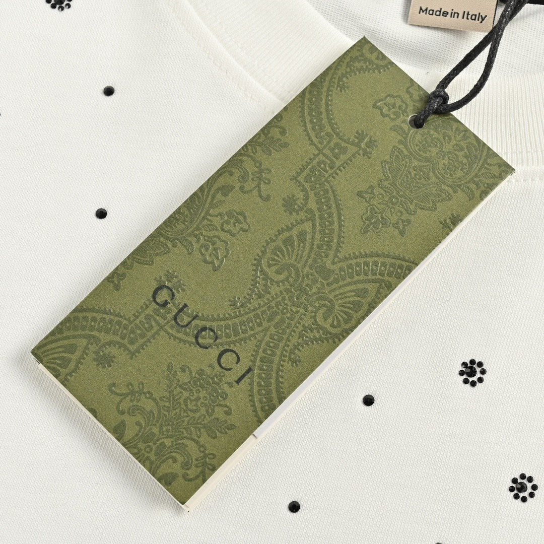 Gucci Embellished White T-Shirt - insole - replica sneakers