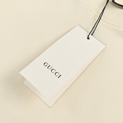 Gucci 1921 Logo Graphic T-Shirt (Beige) - insole - replica sneakers
