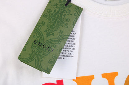 Gucci Cities Block Letter T-Shirt - White - insole - replica sneakers