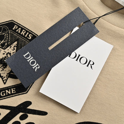 Dior Christian Dior Couture Beige T-Shirt - logo - replica sneakers