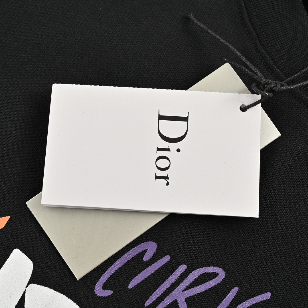 Dior Christian Dior Graphic Black T-Shirt - insole - replica sneakers