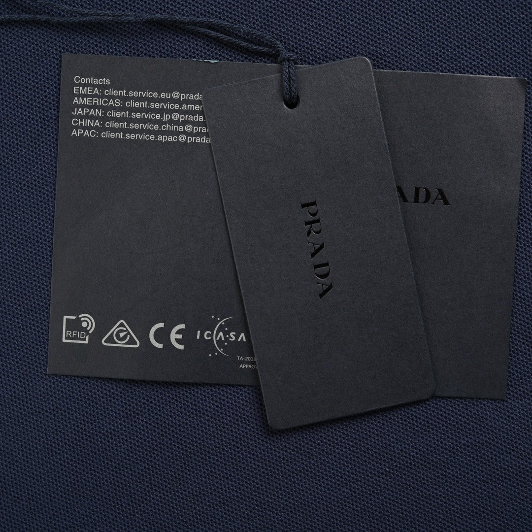 Prada Classic Navy Polo Shirt - insole - replica sneakers