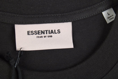 Fear of God Essentials Logo T-Shirt - Black - outsole - replica sneakers