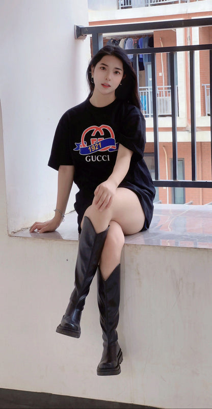 Gucci 1921 Logo T-Shirt - logo - replica sneakers