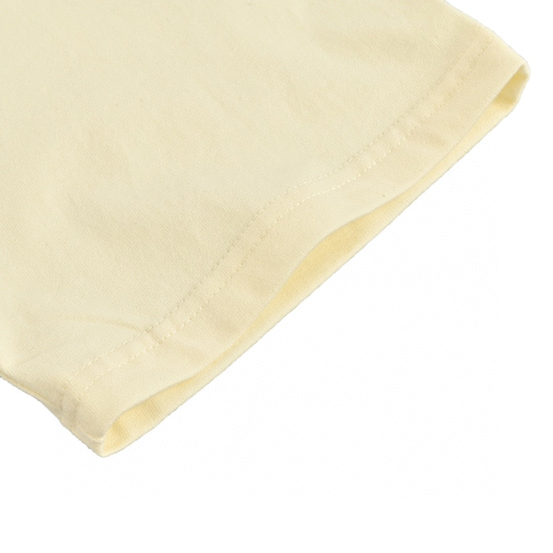 Gucci Interlocking GG Cream T-Shirt - close up - replica sneakers
