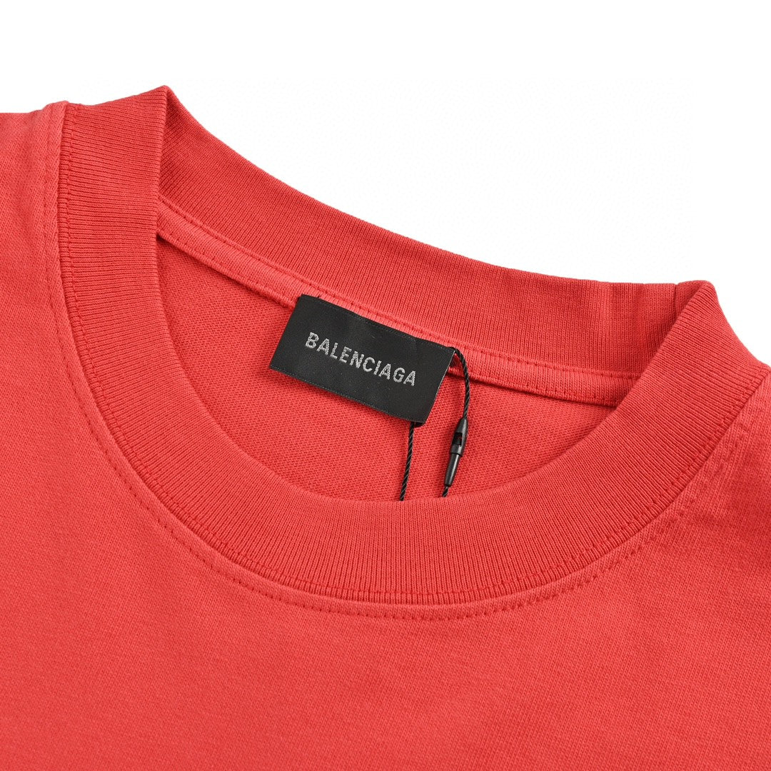 Balenciaga T-Shirt - Lobster Graphic - close up - replica sneakers