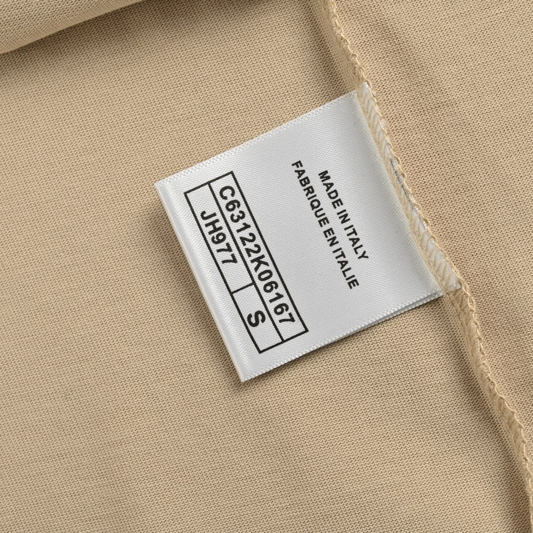Chanel Cloud Logo T-Shirt in Beige - box - replica sneakers