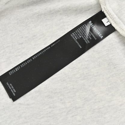 Balenciaga Red Logo Graphic T-Shirt (Gray) - box - replica sneakers