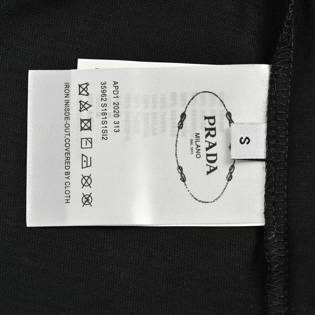 Prada Triangle Logo T-Shirt - box - replica sneakers