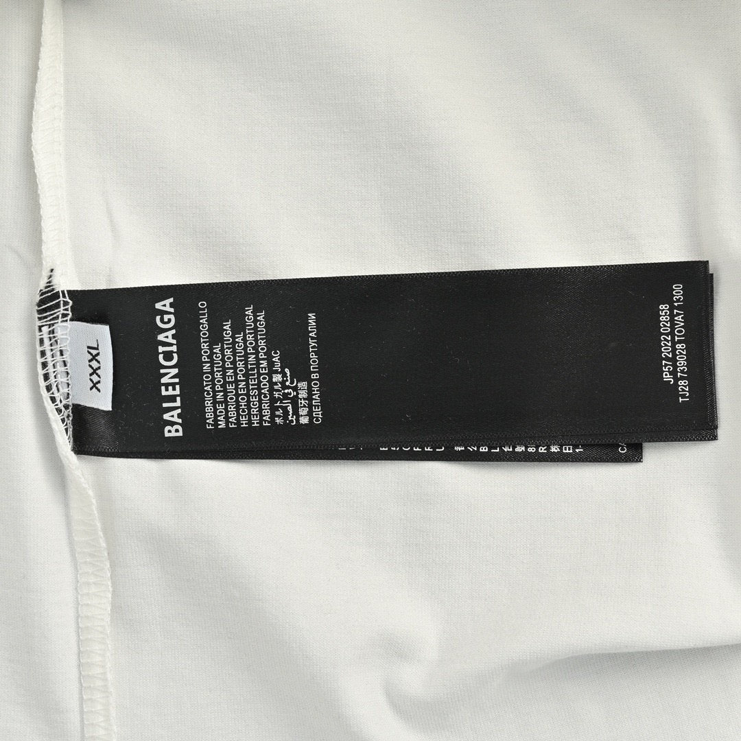 BALENCIAGA x VETEMENTS LOGO T-SHIRT WHITE - box - replica sneakers