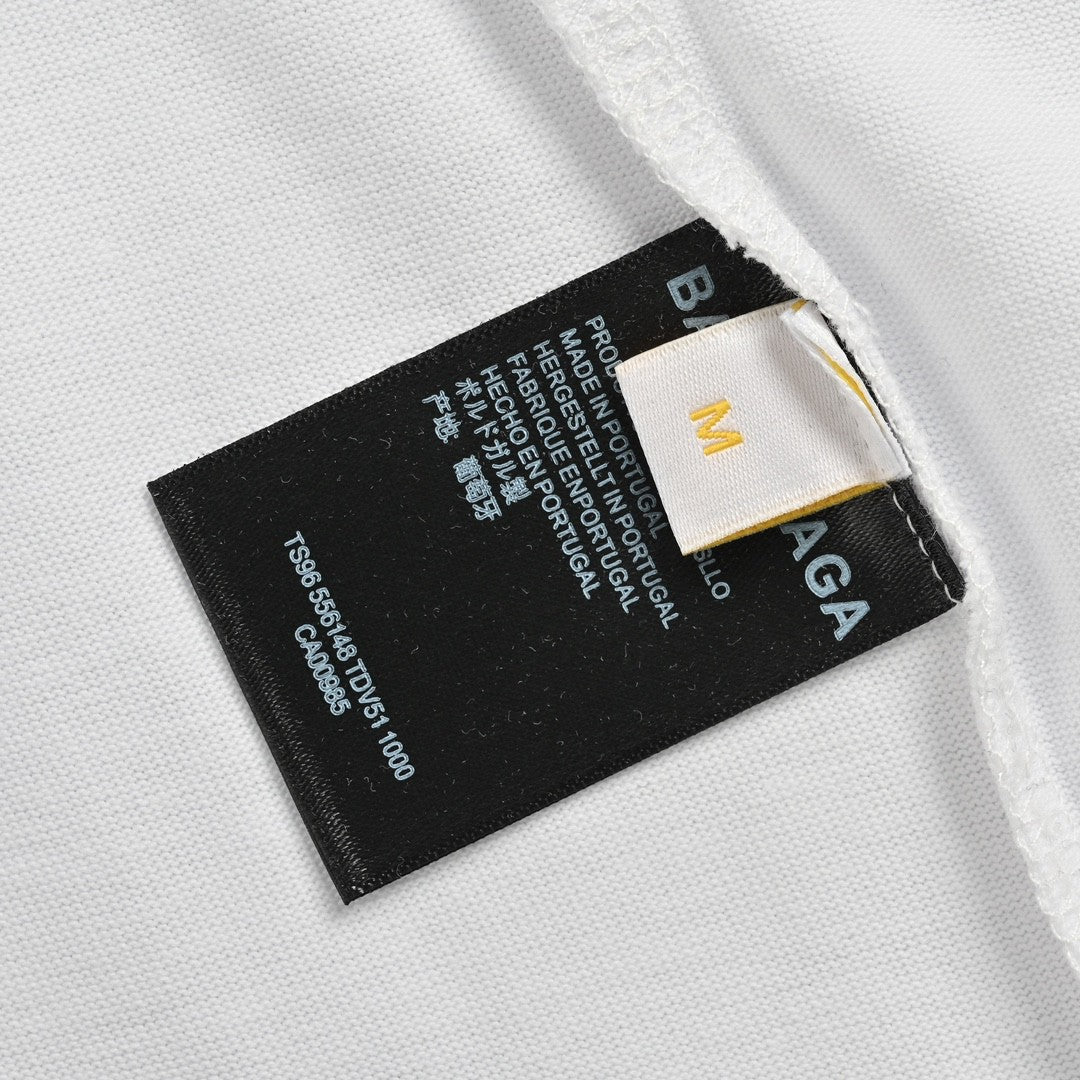 Balenciaga Save the Date White T-Shirt - box - replica sneakers