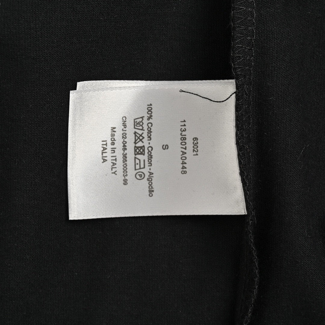Dior Classic Logo T-Shirt (Black) - box - replica sneakers