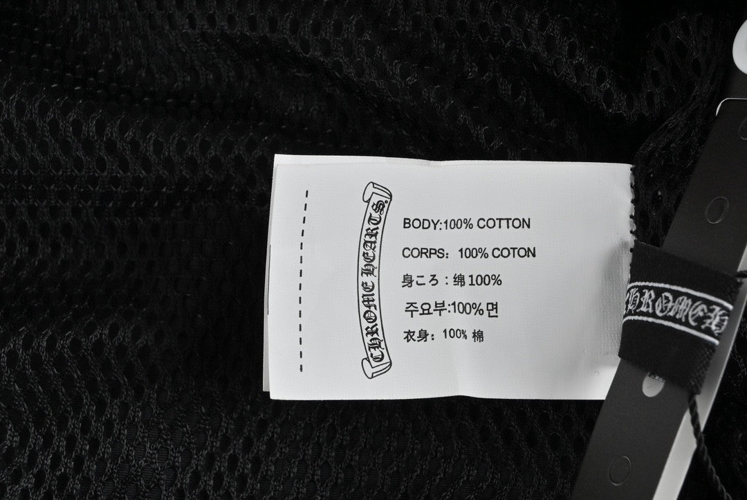 CHROME HEARTS ASYMMETRICAL ZIP HOODIE BLACK - box - replica sneakers