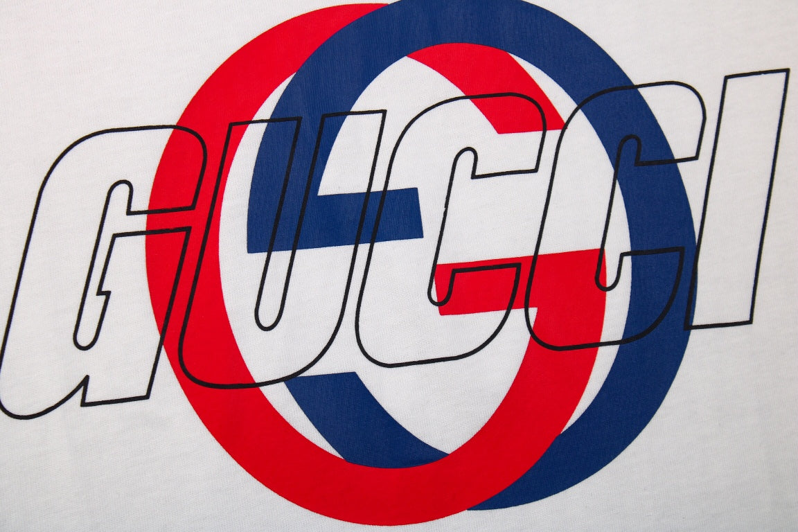 Gucci Interlocking GG T-Shirt - White - detail - replica sneakers