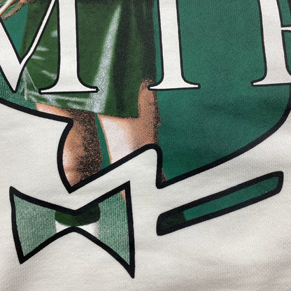 AMIRI PLAYBOY LOGO HOODIE WHITE GREEN - logo - replica sneakers