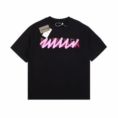 BALENCIAGA Graffiti Logo T-shirt - Black Unisex Streetwear Limited Edition - The BALENCIAGA GRAFFITI LOGO T-SHIRT BLACK - REPLICA fuses luxury fashion with an urban street-art