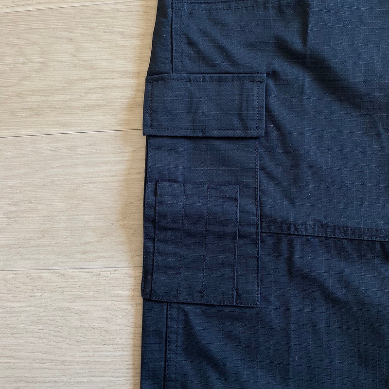 CORTEIZ ALCATRAZ GUERRILAZ CARGO PANTS BLACK/YELLOW - logo - replica sneakers