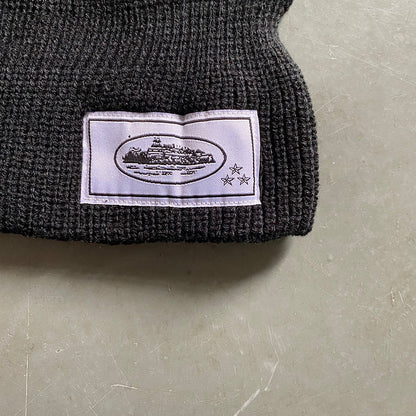 CORTEIZ KNIT BALACLAVA BLACK WHITE - outsole - replica sneakers