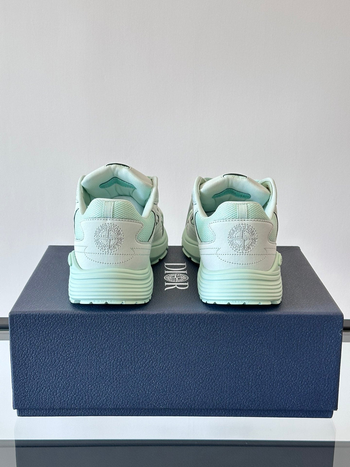 DIOR B30 Light Sneakers - Green Unisex Streetwear Limited Edition - The DIOR B30 LIGHT GREEN - REPLICA is the perfect fusion of luxury fashion and