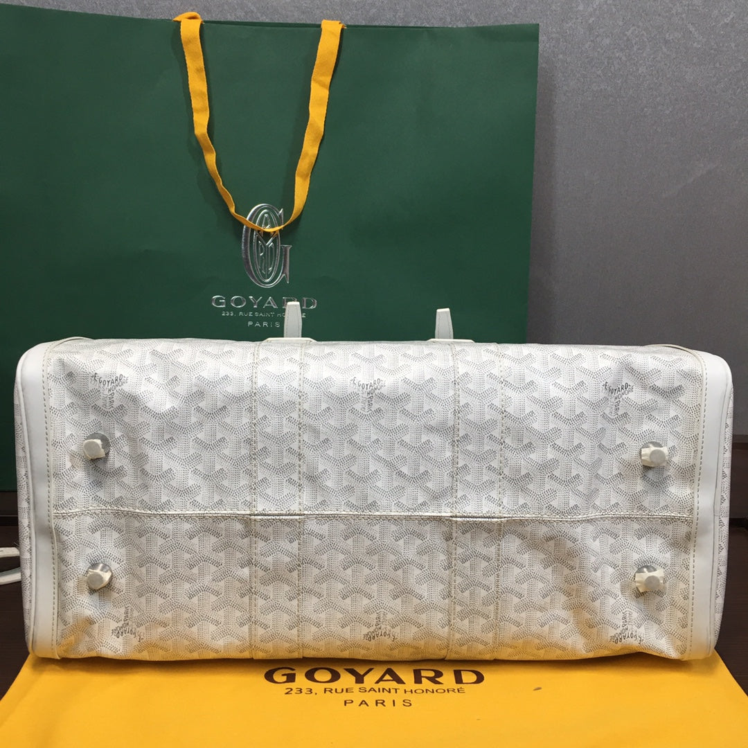 GOYARD BOSTON 50 TRAVEL BAG WHITE - insole - replica sneakers