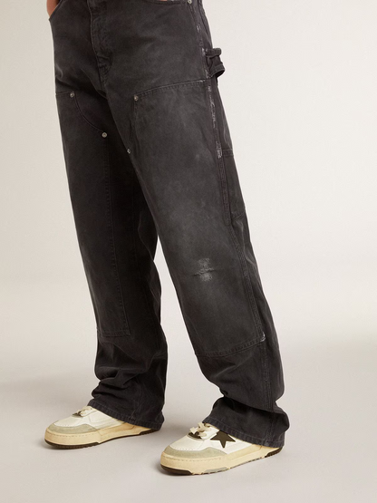 Golden Goose Ball Star c Star Contrast - Black Unisex Streetwear Limited Edition