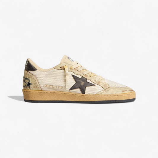 Golden Goose Ball Star c Mesh Noir - Black Unisex Streetwear Limited Edition