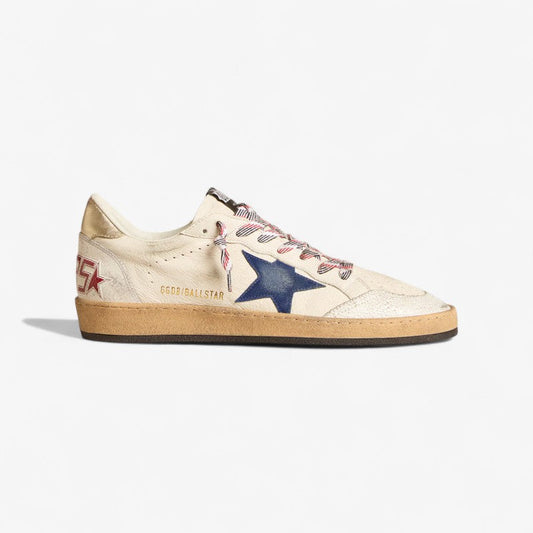 Golden Goose Ball Star c Star With Americana Laces - Navy Unisex Streetwear Limited Edition