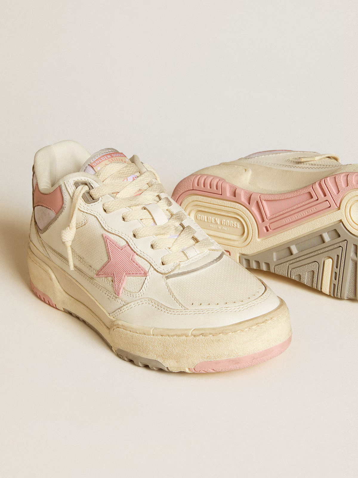 Golden Goose Ball Star c Star Edition - Pink Unisex Streetwear Limited Edition