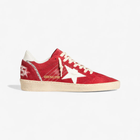 Golden Goose Ball Star c Varsity - Red Unisex Streetwear Limited Edition