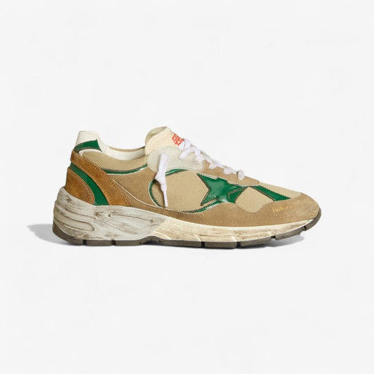 Golden Goose Dad-star Sneaker Beige - - Green Unisex Streetwear Limited Edition