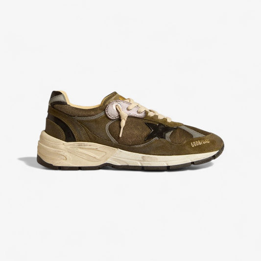 Golden Goose Dad-star Sneaker Olive - Black Unisex Streetwear Limited Edition