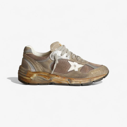 Golden Goose Dad-star Suede Sneaker In - Grey Unisex Streetwear Limited Edition
