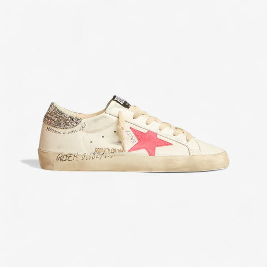 Golden Goose Limited Edition Slide Sneaker c Nothing Is Impossible Sneakers - White Unisex Streetwear Limited Edition