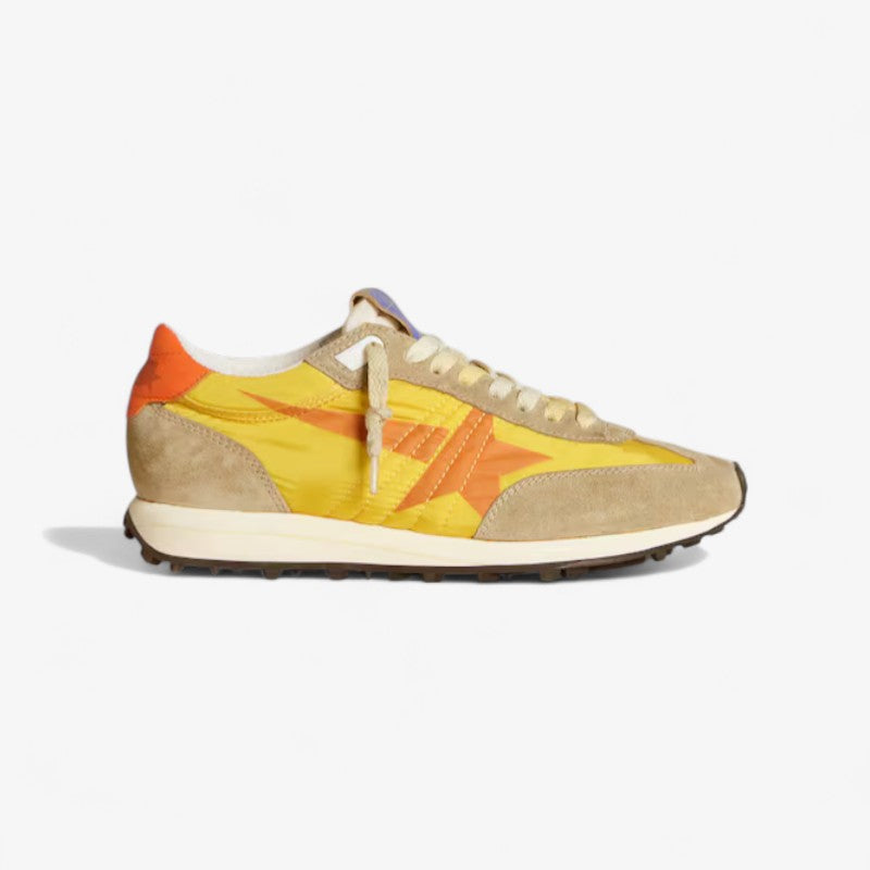 Golden Goose Marathon Sneaker c & Orange - Yellow Unisex Streetwear Limited Edition