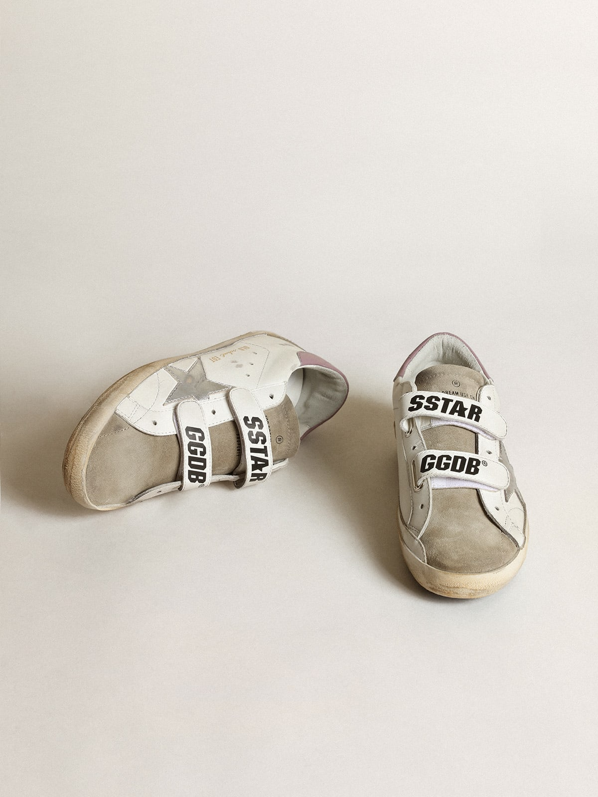 Golden Goose Old School Metallic Star Sneaker - White Unisex Streetwear Limited Edition