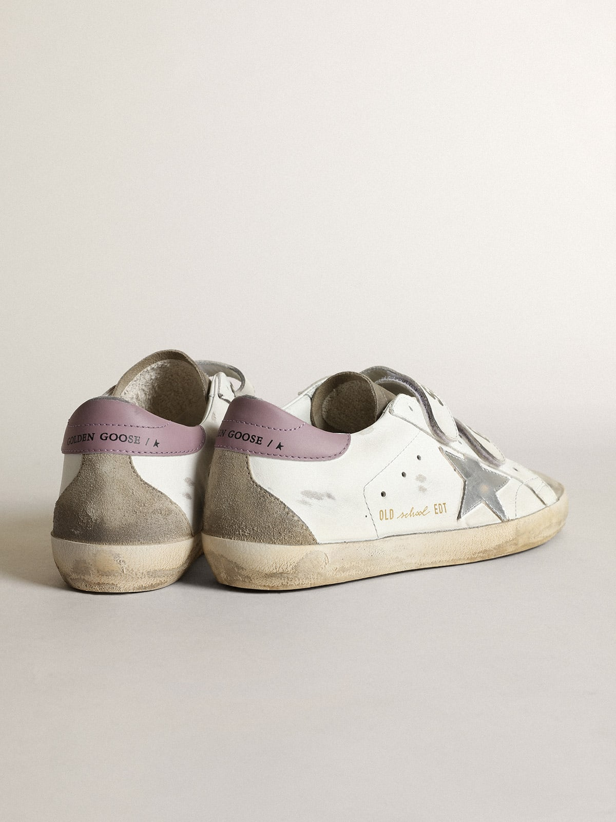 Golden Goose Old School Metallic Star Sneaker - White Unisex Streetwear Limited Edition