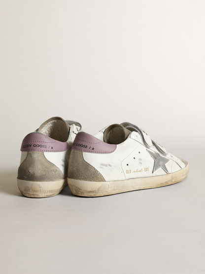 Golden Goose Old School Metallic Star Sneaker - White Unisex Streetwear Limited Edition