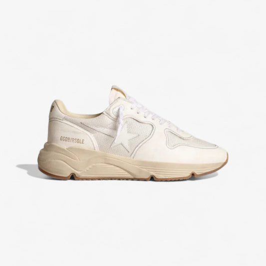 Golden Goose Running Sole Mesh Sneaker - White Unisex Streetwear Limited Edition