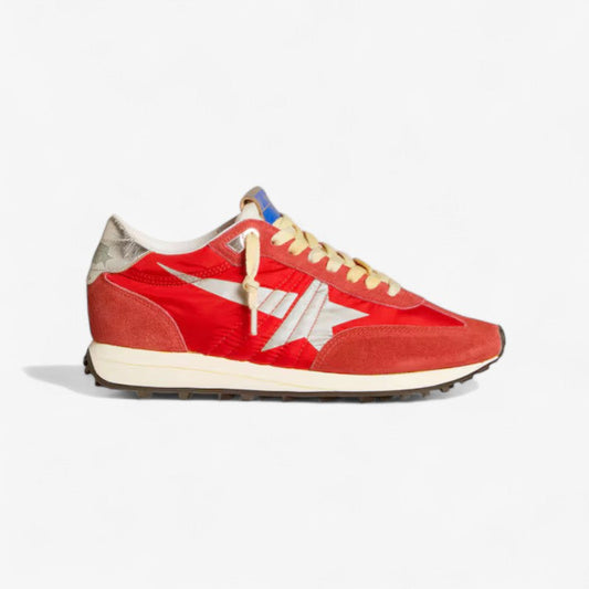 Golden Goose Soul Star Sneaker c & Silver - Red Unisex Streetwear Limited Edition