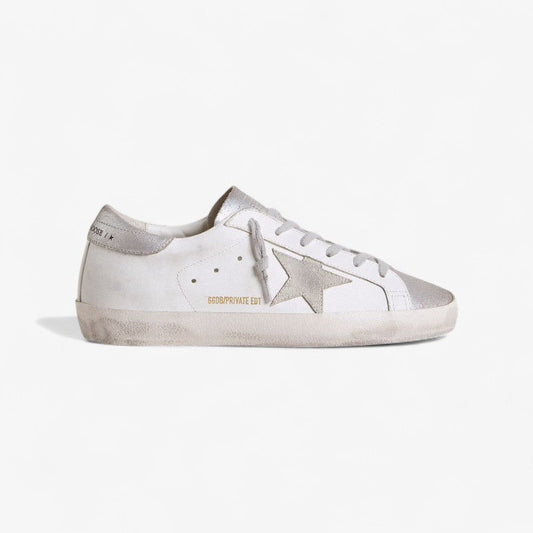 Golden Goose Super-star Private Edition c & Silver - White Unisex Streetwear Limited Edition