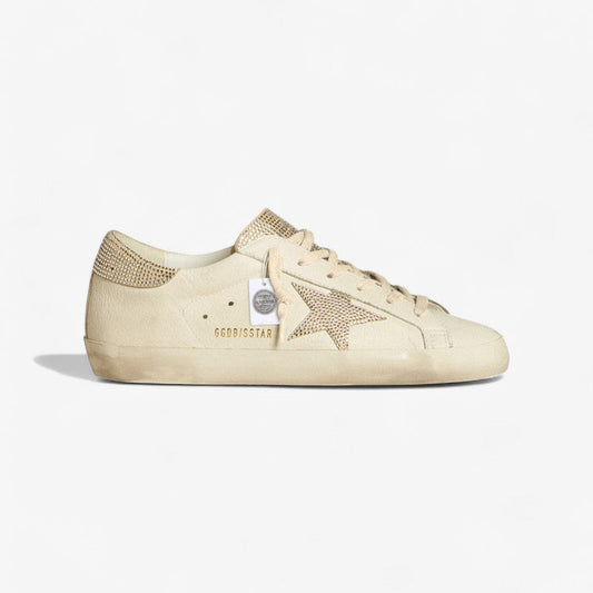 Golden Goose Super-star Swarovski Crystal Edition Unisex Streetwear Limited Edition