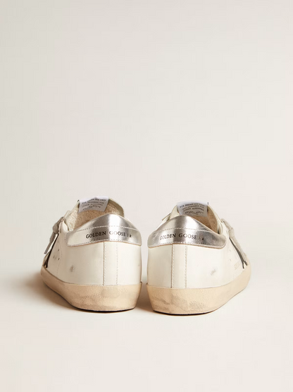 Golden Goose Super-star White & Sneaker - Black Unisex Streetwear Limited Edition