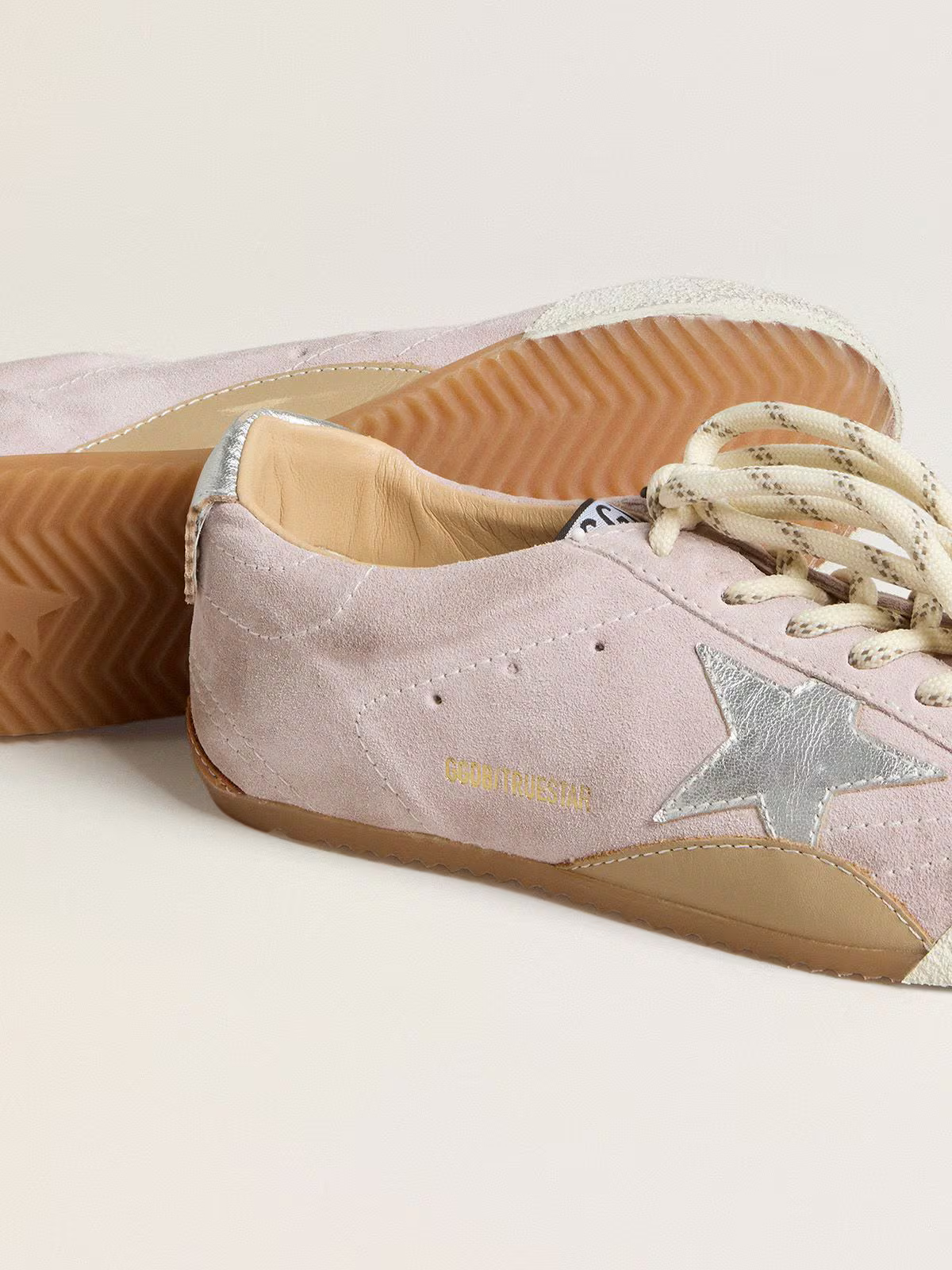 Golden Goose Truestar Sneaker Dusty Shoes - Pink Unisex Streetwear Limited Edition
