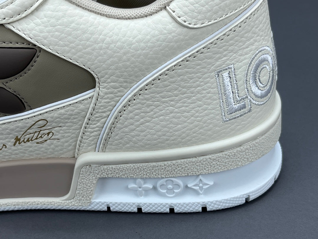 LOUIS VUITTON LV TRAINER SNEAKER - logo - replica sneakers
