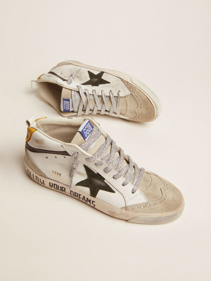 Mid Star Ltd Sneakers With Leather And Suede Upper And Snake-print Leather Star - Black Unisex Streetwear Limited Edition