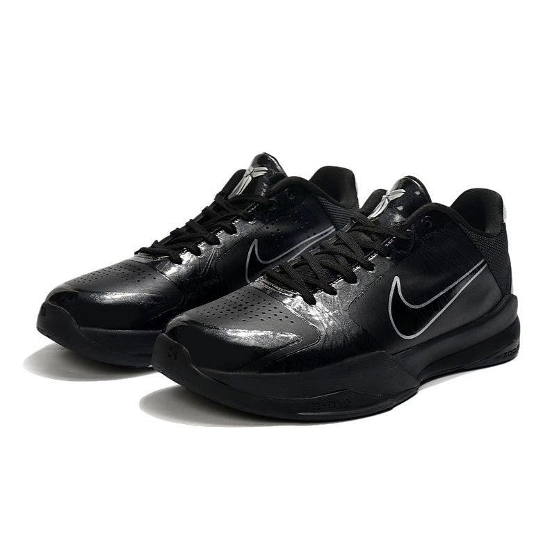 NIKE Kobe 5 Protro - Blackout Unisex Streetwear Limited Edition - The Nike Kobe 5 Protro x Blackout embodies Kobe Bryant's relentless work ethic and Mamba