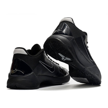 NIKE Kobe 5 Protro - Blackout Unisex Streetwear Limited Edition - The Nike Kobe 5 Protro x Blackout embodies Kobe Bryant's relentless work ethic and Mamba