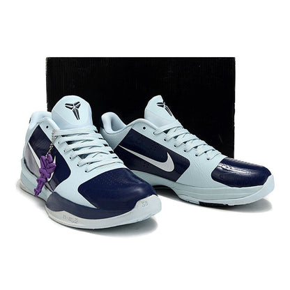 NIKE Kobe 5 Protro - Deep Royal - Blue Unisex Streetwear Limited Edition - The Nike Kobe 5 Protro x Deep Royal Blue combines bold style with elite performance,
