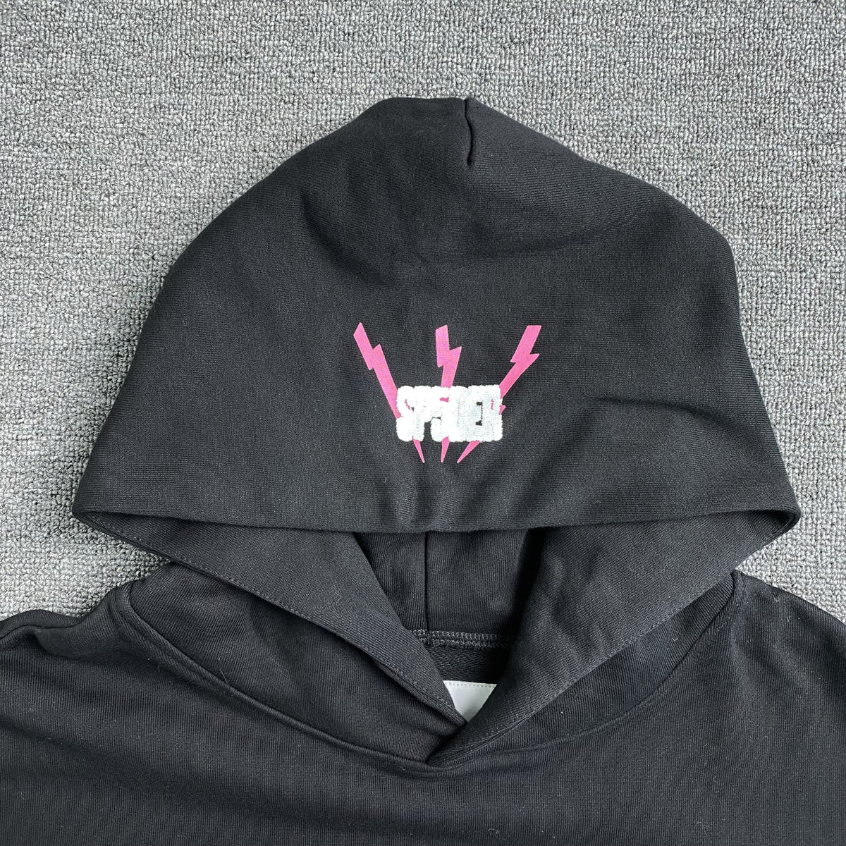 SP5DER ANGEL NUMBER HOODIE BLACK - insole - replica sneakers