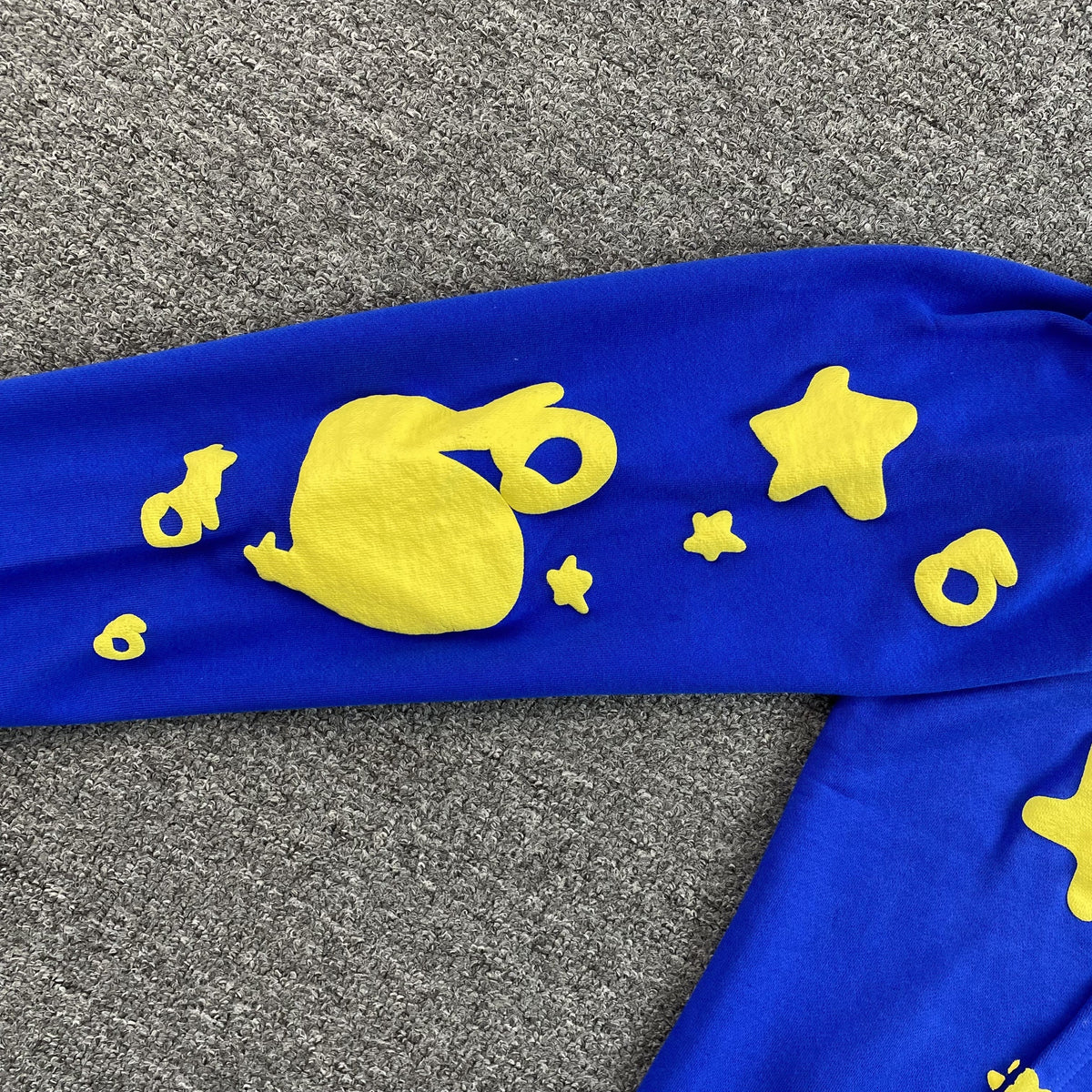 SP5DER BELUGA HOODIE TC BLUE - detail - replica sneakers